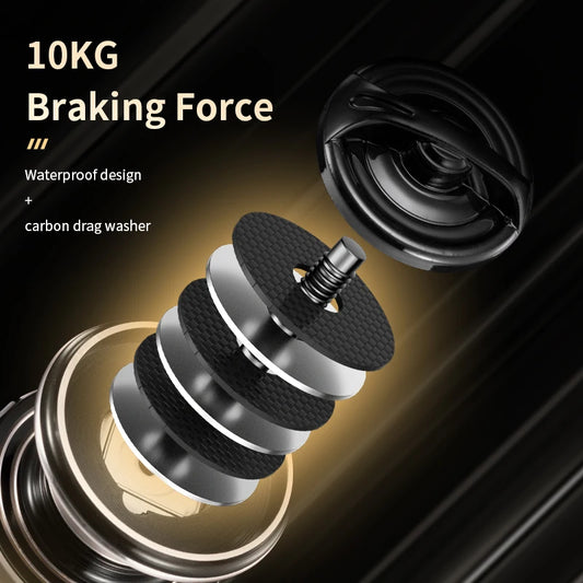 MG Spinning Reels Ultralight Metl 10kg Max Drag Fishing reels