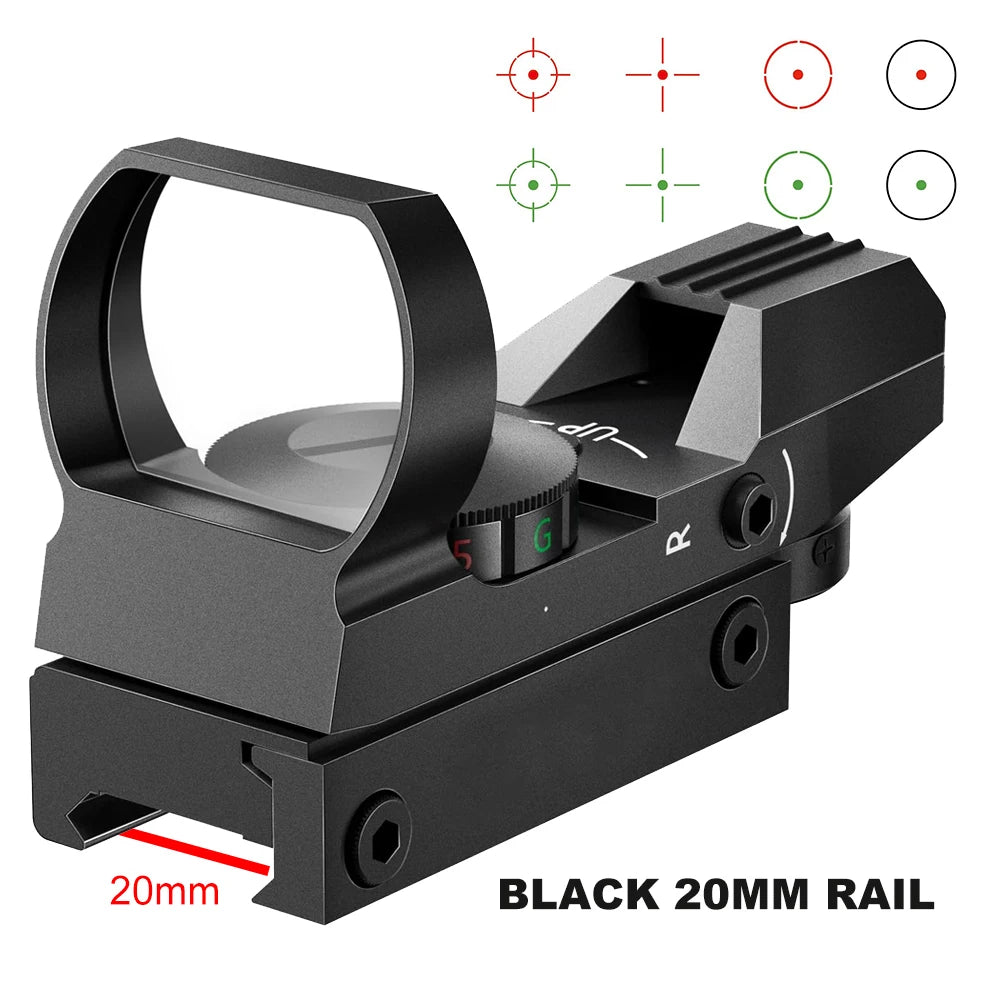 Tactical Red Green Dot Sight Scope Riflescope