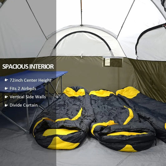 Tent 8 Person Camping Tents, Weather Resistant