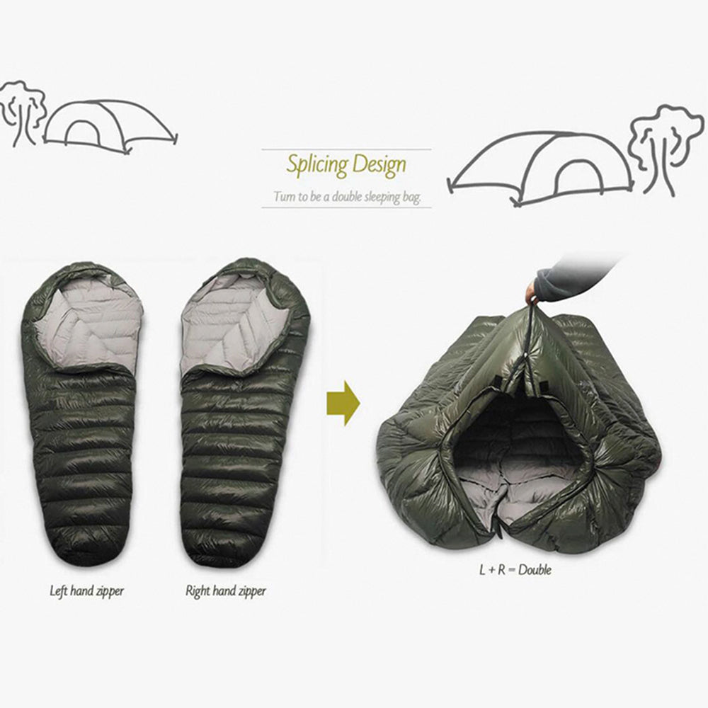 Down Sleeping Bag Winter Camping Sleeping Bag