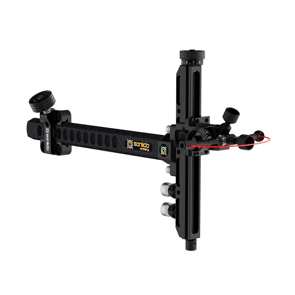 Archery X10 Recurve Bow Sight Optical Fiber Pin 9 Inches