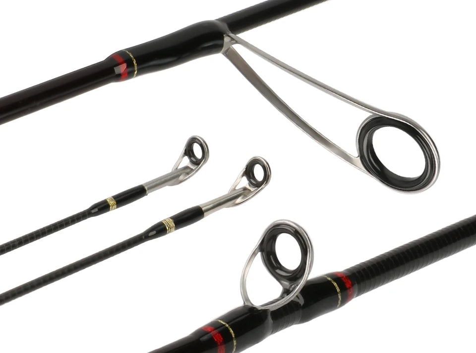 KUYING TETON Super Ultra Soft Light Fishing Rod Pole Combo