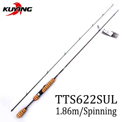 KUYING TETON Super Ultra Soft Light Fishing Rod Pole Combo