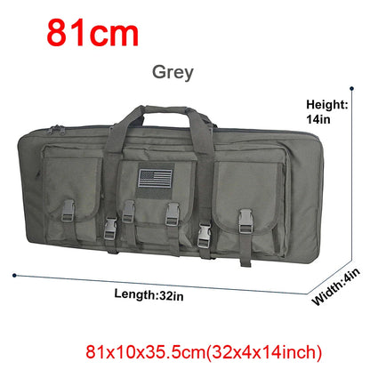 32 38 42 48 inch Tactical Double Rifle Case Molle Bag