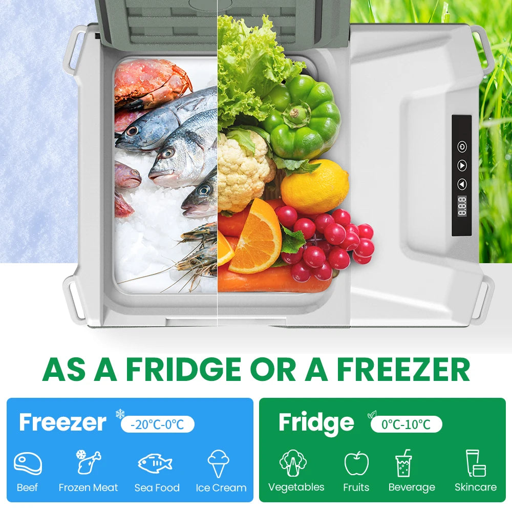 Refrigerator  AC Electric Cooler Plug in Mini Freezer f