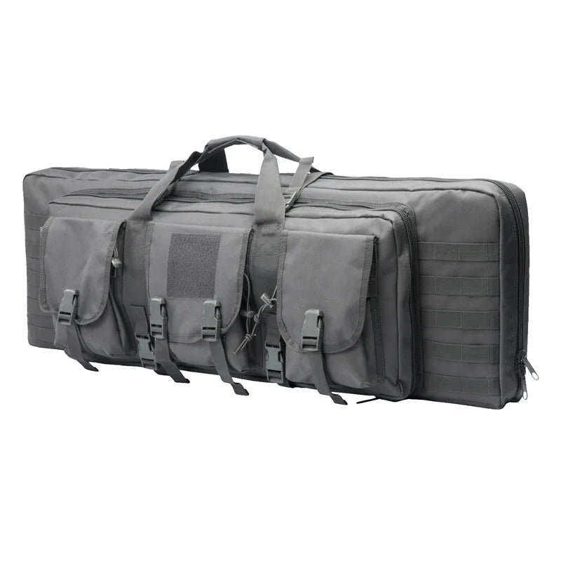 32 38 42 48 inch Tactical Double Rifle Case Molle Bag