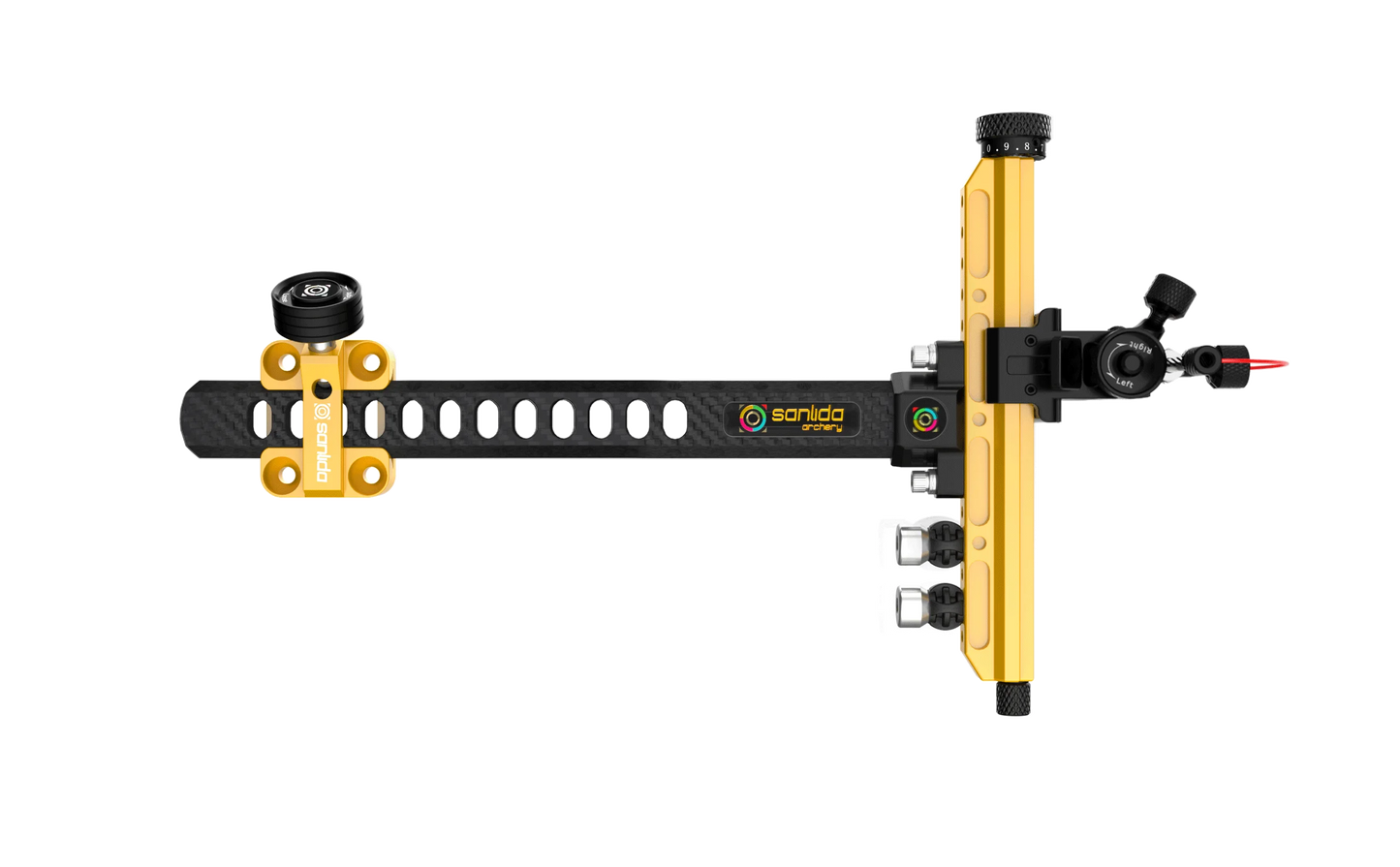 Archery X10 Recurve Bow Sight Optical Fiber Pin 9 Inches