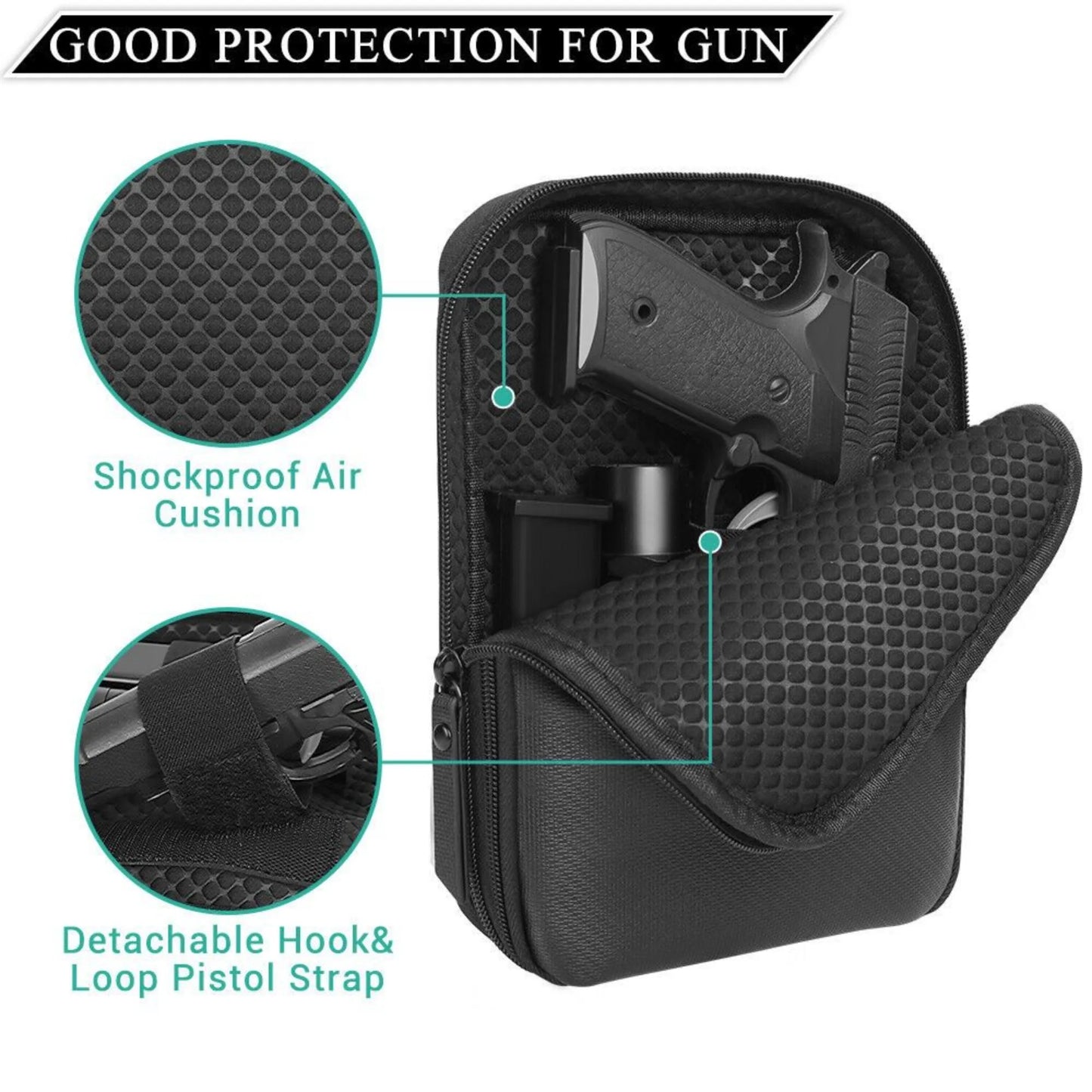 Concealed Carry Gun Pouch Pistol Holster