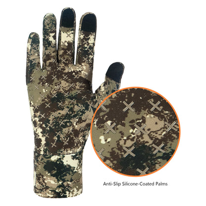 Lightweight UPF 50+ Camo Hunting Gloves HG05