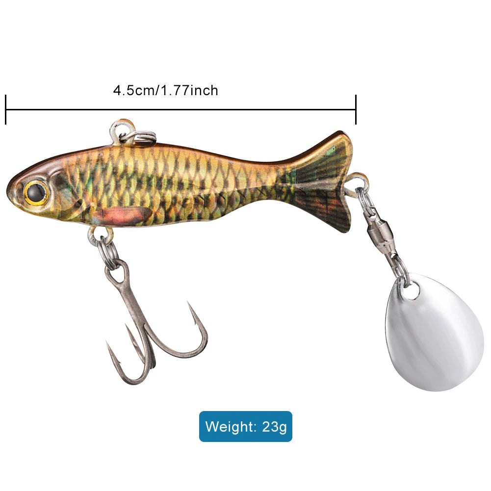 Fishing Lure with Sharp Treble Hooks Hard Bait Artificial Bait