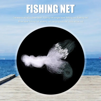Durable Nylon Fishing Net with Three Layer