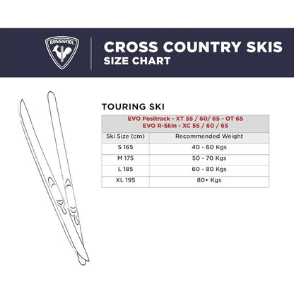 65 Positrack IFP Cross Country Skis