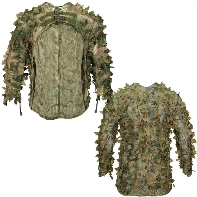 Ghillie Suit Breathable  Camouflage Woodland Camouflage
