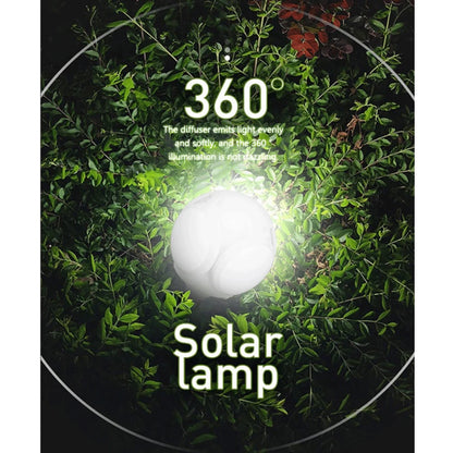 LED Solar Camping Light Bulb Rechargeable
