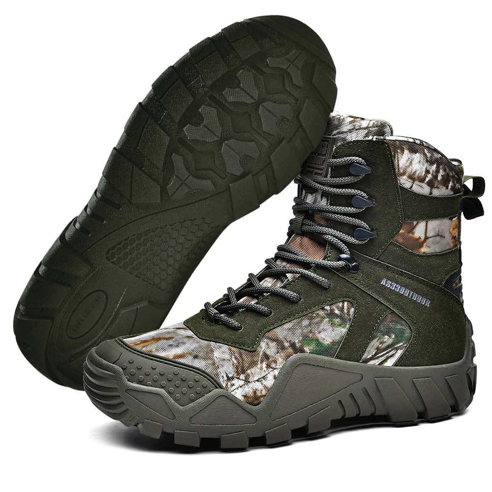 Men's waterproof  lightweight outdoor  durable hiking boots