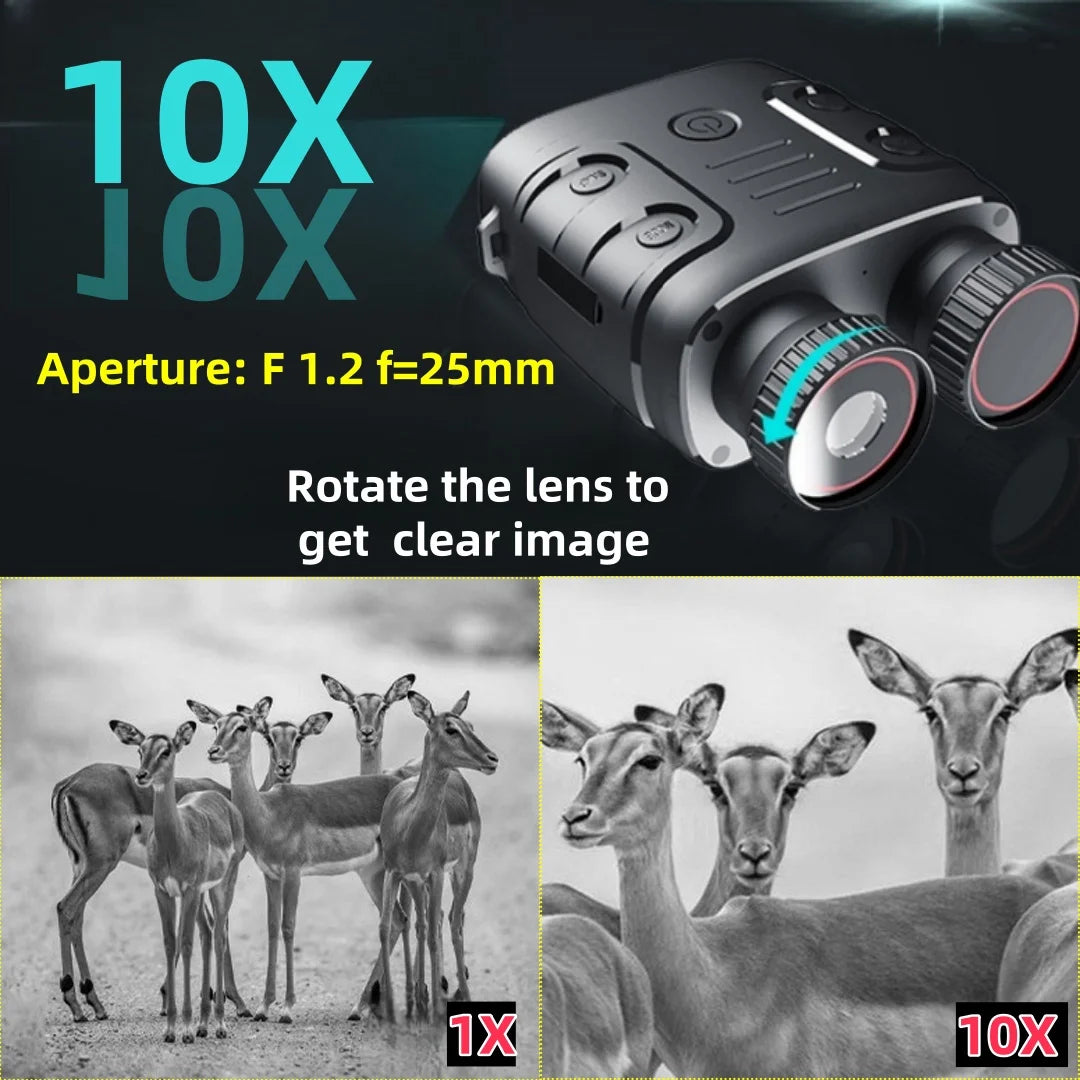 Infrared Night Vision  10x Zoom Military Tactical 300m