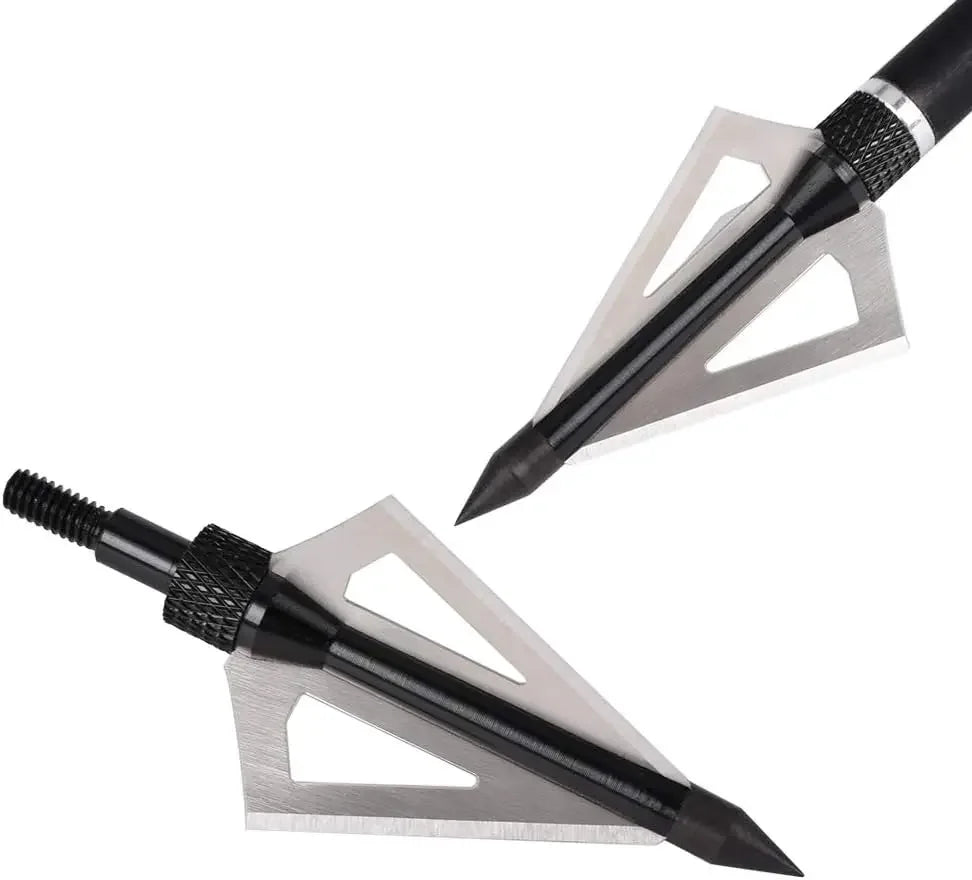 Hunting Broadheads 3 Blades Archery Crossbow Compound Bow