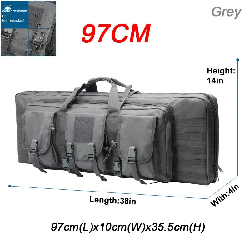 GREENCITY 32 38 42 Inch Double Rifle Case Bag
