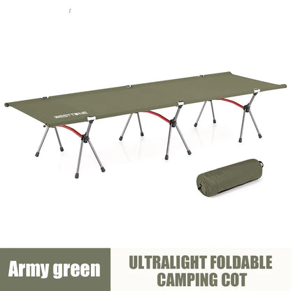 Camping Cot with Leg Extenders Portable