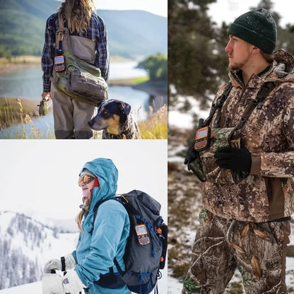 2-Way Satellite Messenger   2-Way GPS Messenger for Hiking,