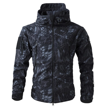 Men'S Winter Camouflage Jackets Breathable Windproof