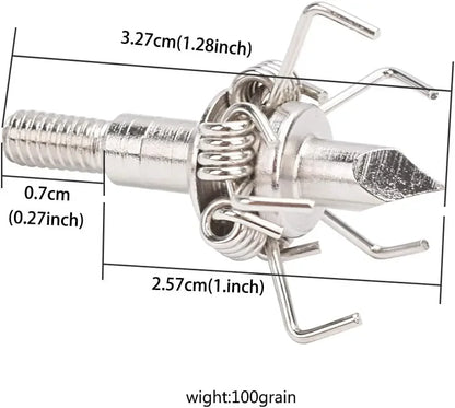 Broadheads Judo 100 Grain Archery Hunting Small Game Tips