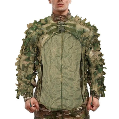 Ghillie Suit Breathable  Camouflage Woodland Camouflage