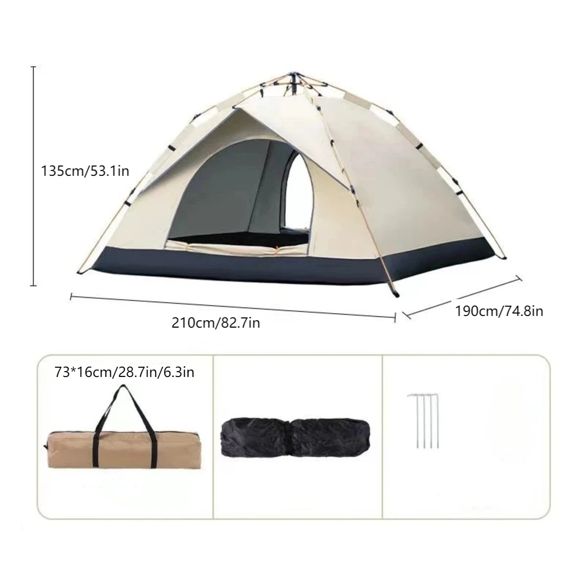 Outdoor  Tent Automatic Rainproof