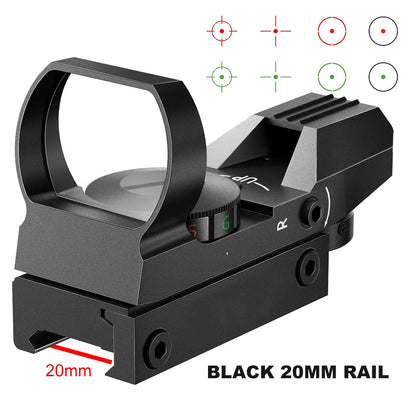 Tactical Red Green Dot Sight Scope Riflescope