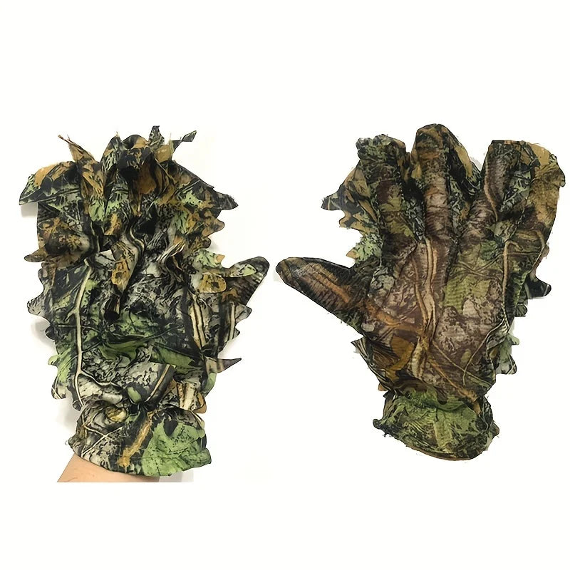 Hunting  Jungle Leaves  Camouflage Ghillie Suit  With Hood