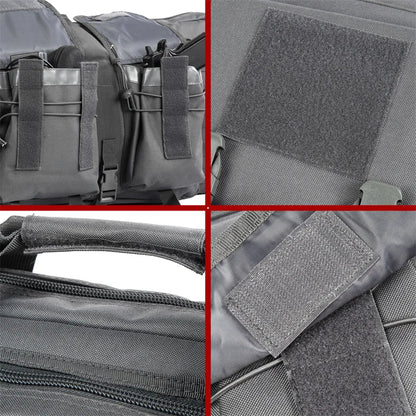 32 38 42 48 inch Tactical Double Rifle Case Molle Bag