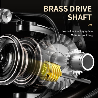 MG Spinning Reels Ultralight Metl 10kg Max Drag Fishing reels