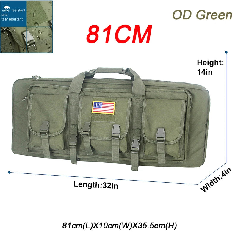 GREENCITY 32 38 42 Inch Double Rifle Case Bag