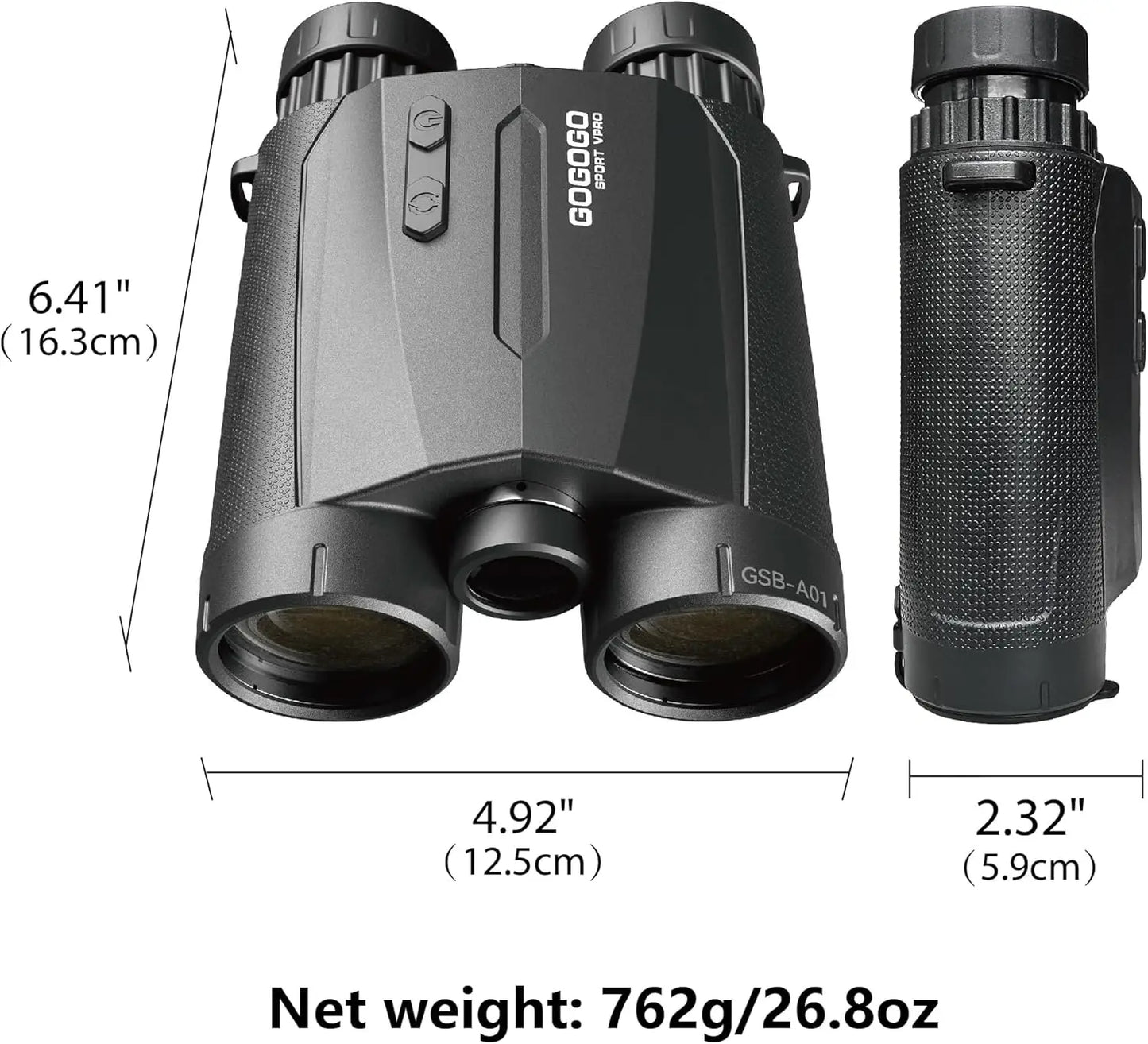 Gogogo Sport Vpro Wildlife 1500/2500 Yard Laser Rangefinder