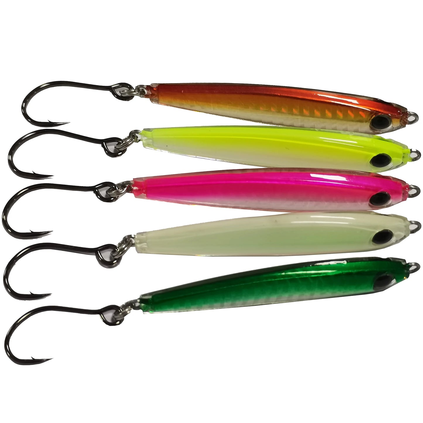 5pcs Epoxy Resin Jigs Epoxy Fishing Jig Lure