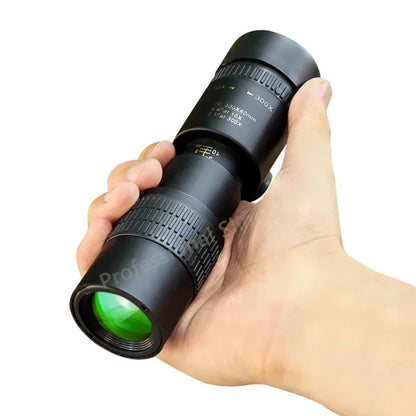 Powerful Monocular Telescope 10-300X Zoom