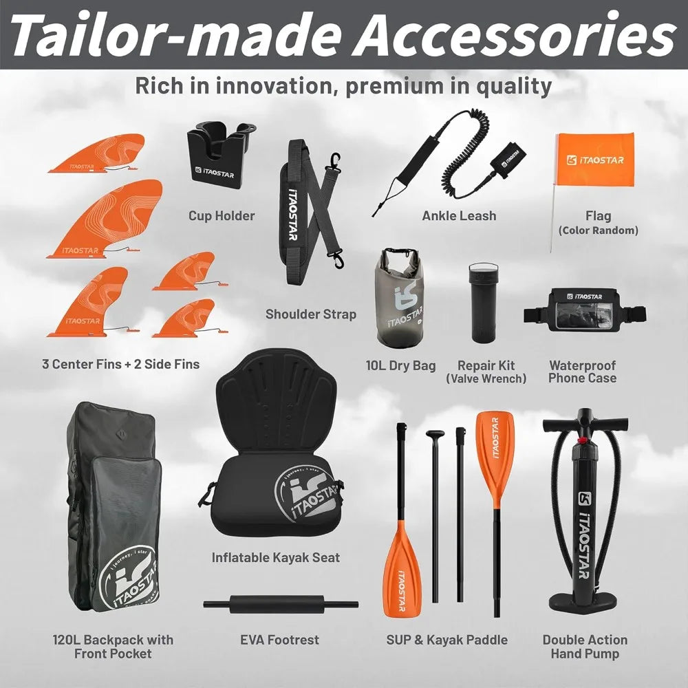 Inflatable Stand Up Paddle Board - Ultra Stable