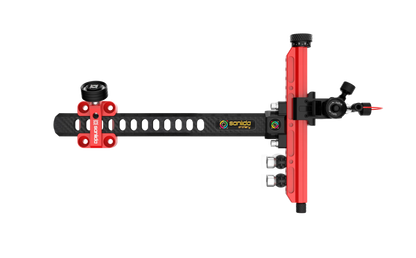 Archery X10 Recurve Bow Sight Optical Fiber Pin 9 Inches