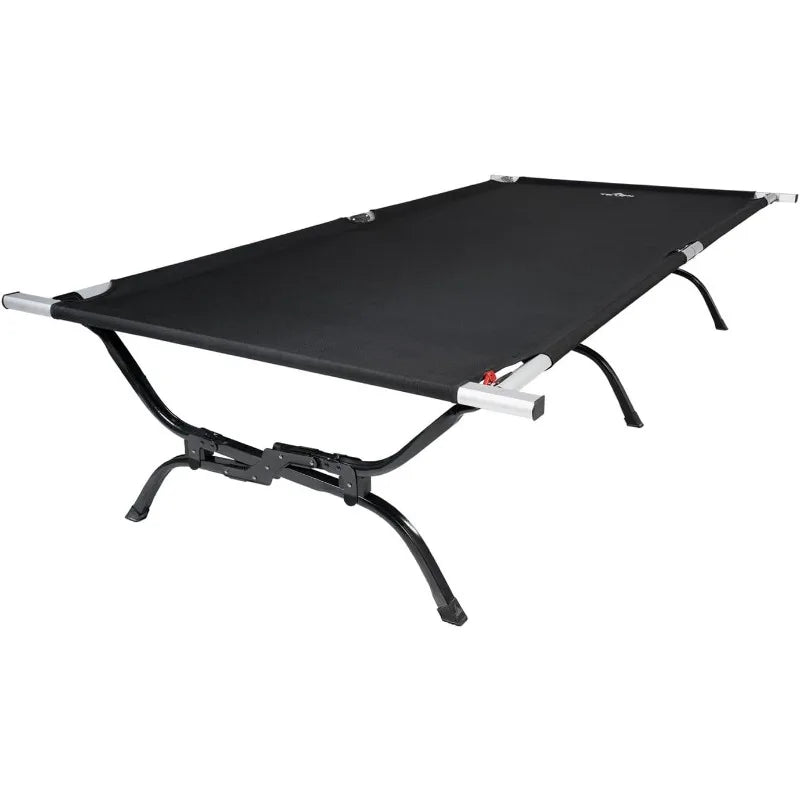 Teton Camping Cot with Pivot Arm, Folding Camping Cot