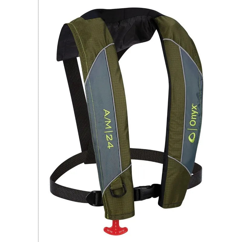 A/M-24 Automatic/Manual Inflatable Life Jacket, Low Profile,