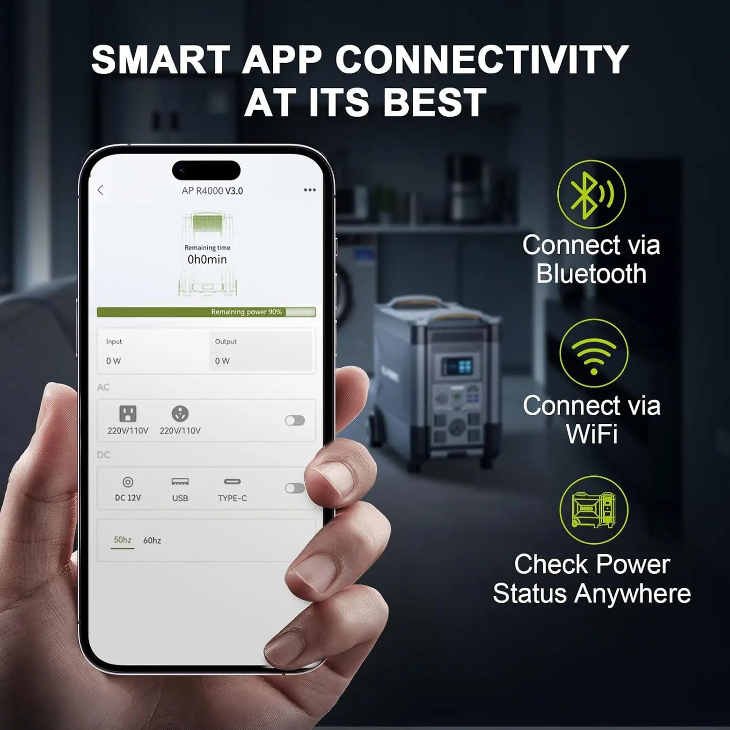 ALLPOWERS 456Wh LiFePO4 UPS Solar Generator