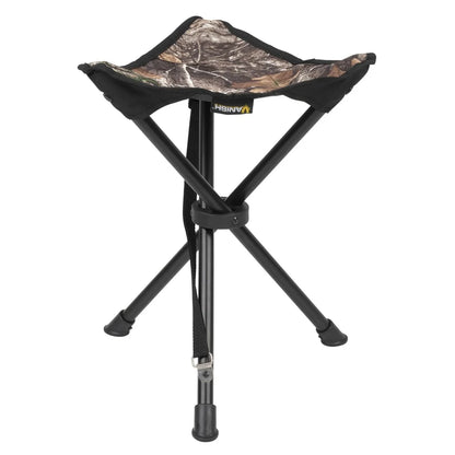 Foldable Camo Stool Lightweight Portable Durable Steel Frame