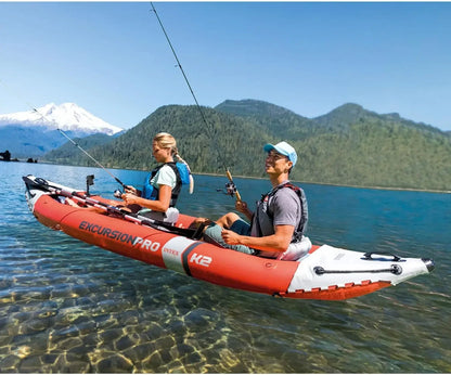 Excursion Pro K2 Inflatable Kayak Set