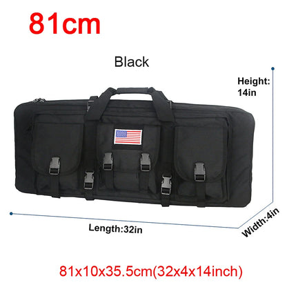 32 38 42 48 inch Tactical Double Rifle Case Molle Bag