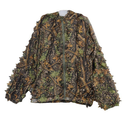 Hunting  Jungle Leaves  Camouflage Ghillie Suit  With Hood