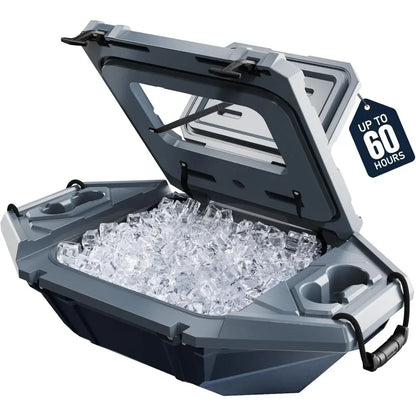 Floating Cooler – 32 QT up to 60 Hours Amphibious Ice Chest