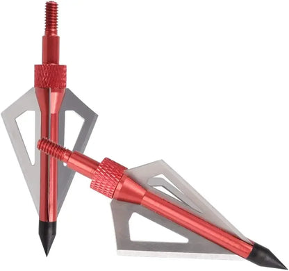 Crossbow Bolts 20 Inch Carbon with Hunting Broadheads 6 Pack