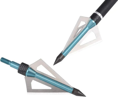 Hunting Broadheads 3 Blades Archery Crossbow Compound Bow