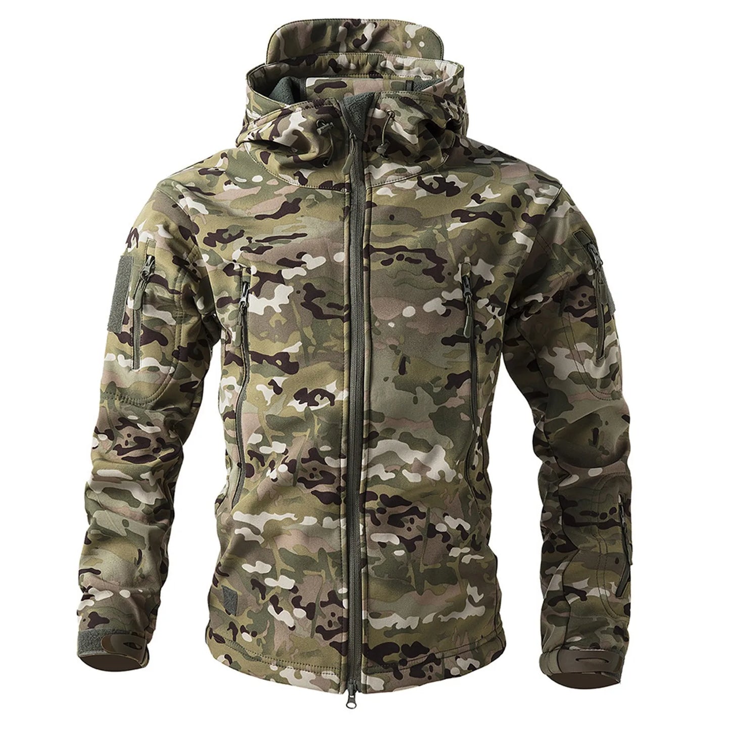 Men'S Winter Camouflage Jackets Breathable Windproof