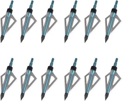 Hunting Broadheads 3 Blades Archery Crossbow Compound Bow